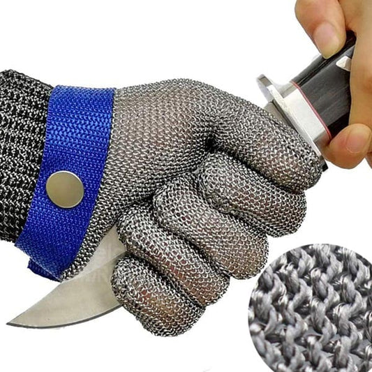 Tough Cut Proof Stainless Steel Work Gloves - Lusomart