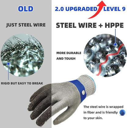SteelGuard | Premium Ergonomic Stainless Steel Safety Gloves 7
