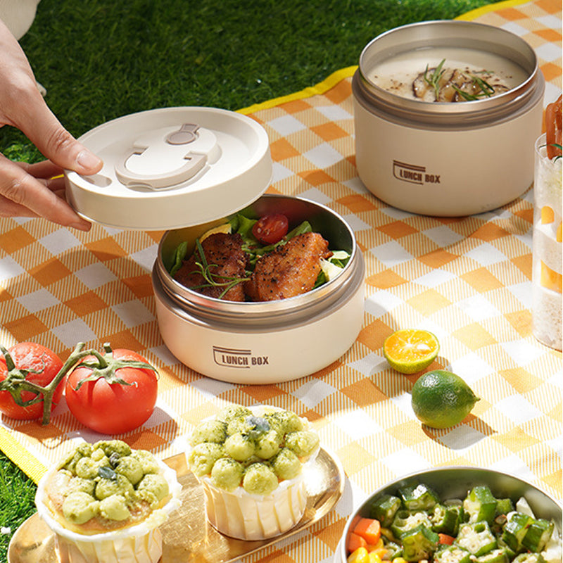 SteelWave | Durable Stainless Steel Kids’ Lunchbox with Organized Compartments 2