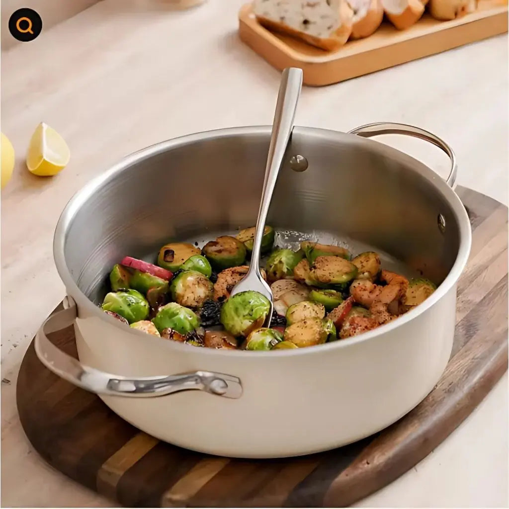 Professional-grade ceramic cookware set built for confident home cooking and lasting performance