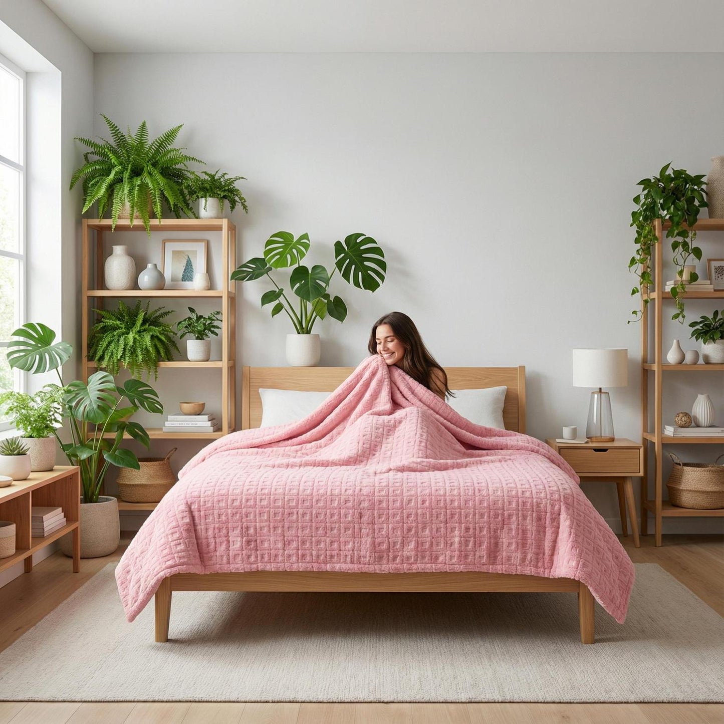 Lightweight Breathable Summer Quilt Blanket - Lusomart