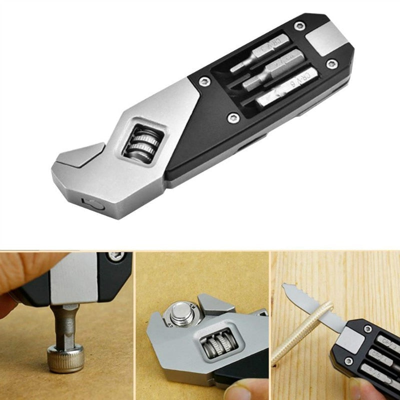 Heavy Duty Compact Folding Tool Kit Set - Lusomart