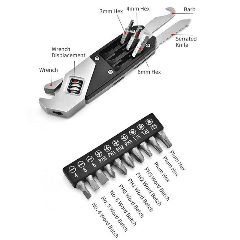 StellarSteel | Versatile Durable Foldable Wrench Tool Set 3