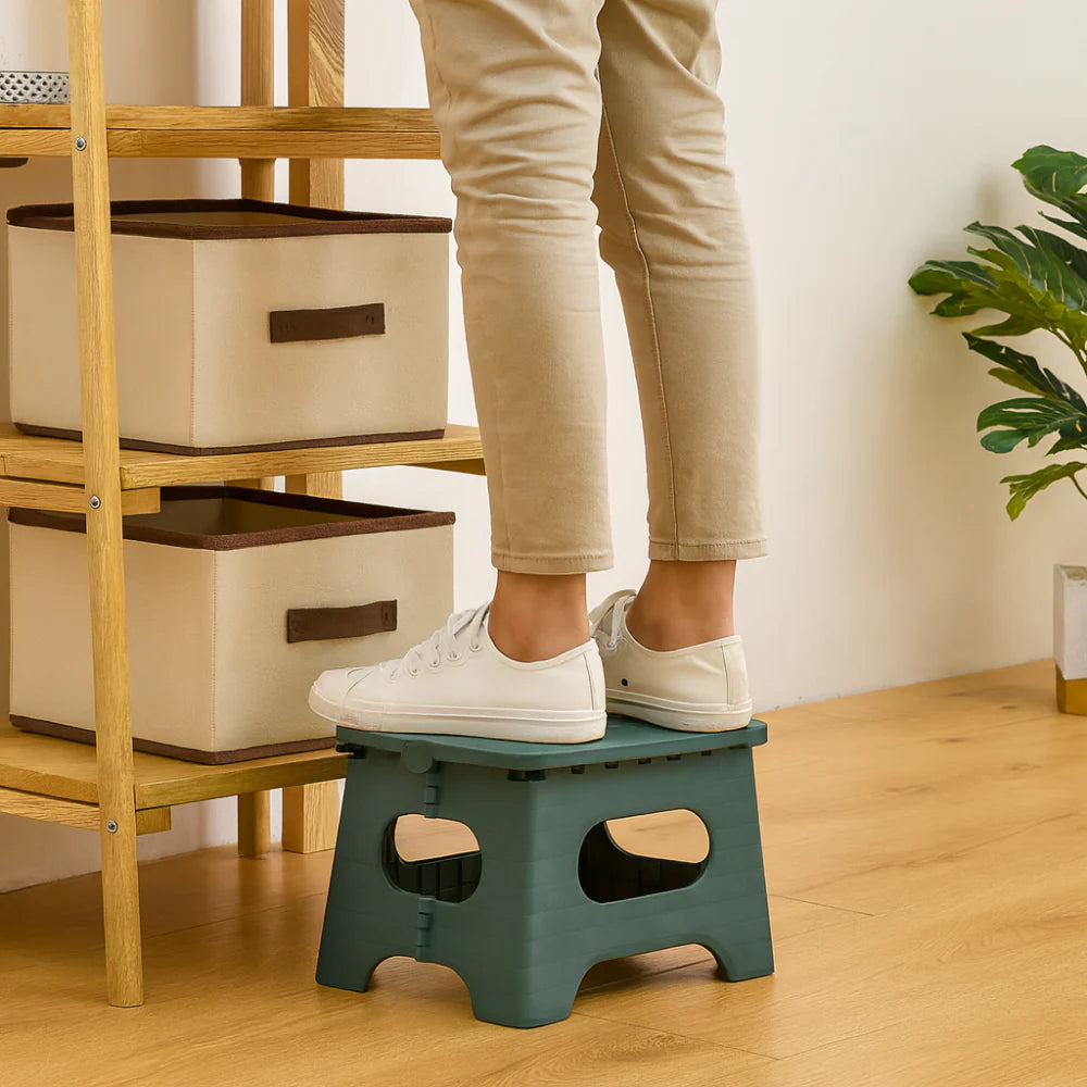 Compact Folding Step Stool for Home Use