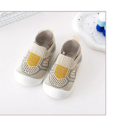 Stylish Toddler Shoes for Indoor and Outdoor - Comfortable Non-Slip Baby Shoes, Sizes 20 to 26