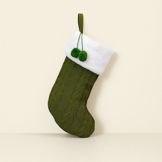 Cozy Homemade Christmas Stocking - Lusomart