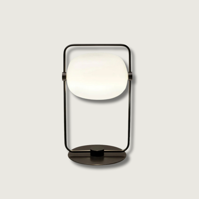StreamGlow – Elegant Glass Table Lamp with Minimalist Design 1