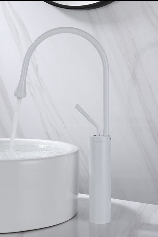 Stylish Bathroom Faucet - Sleek Rotating Tap Design