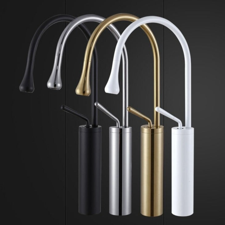 Stylish Bathroom Faucet - Sleek Rotating Tap Design - Lusomart