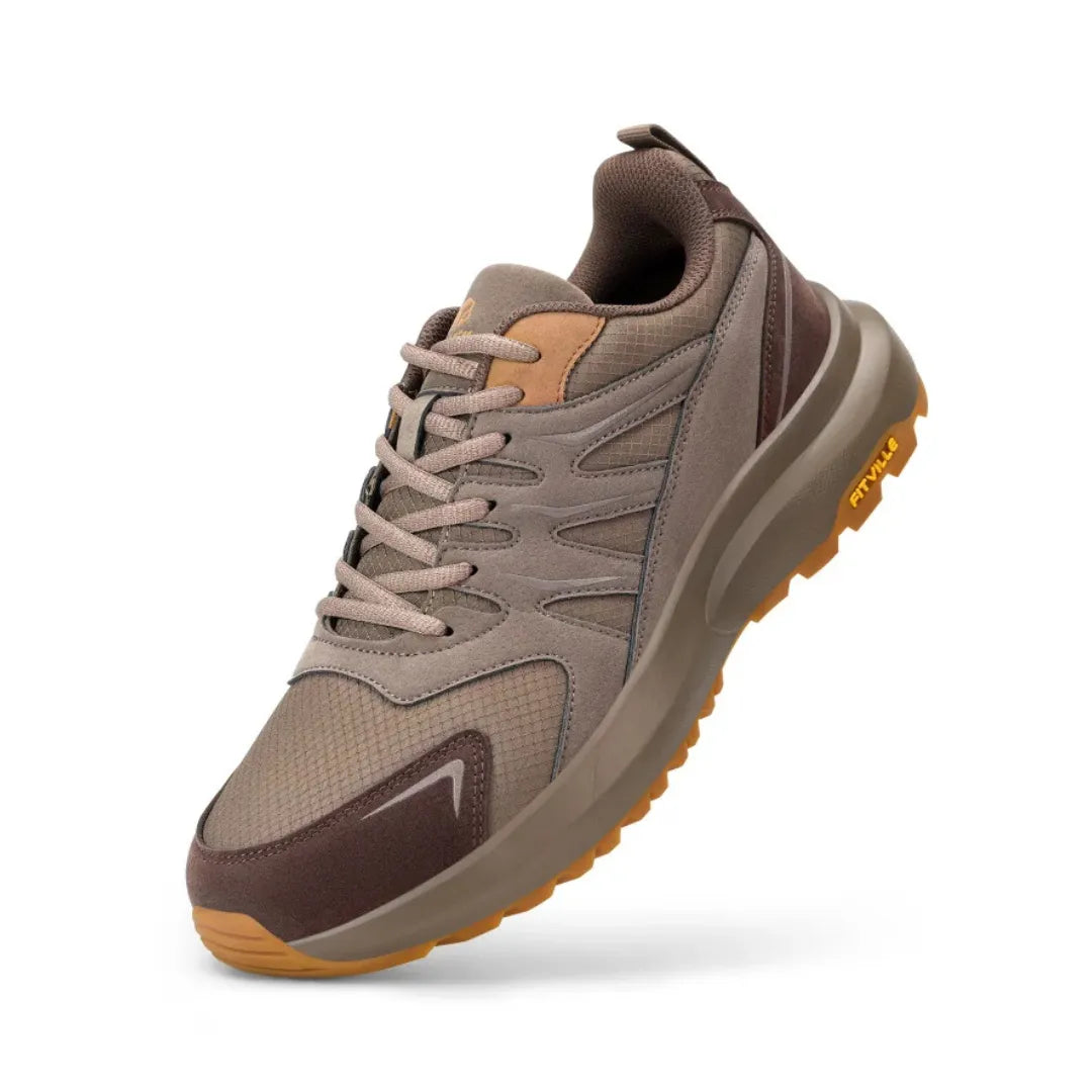 Comfortable Lightweight Wide Fit Men's Walking Shoes - Lusomart