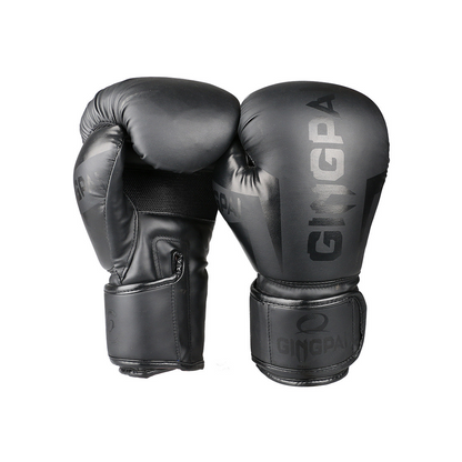 Tough Boxing Gloves for Men Training PU Leather - Lusomart