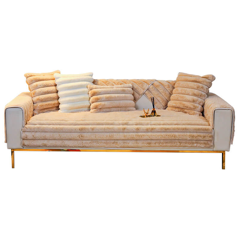 Soft Patterned Slip Resistant Sofa Cover for Home