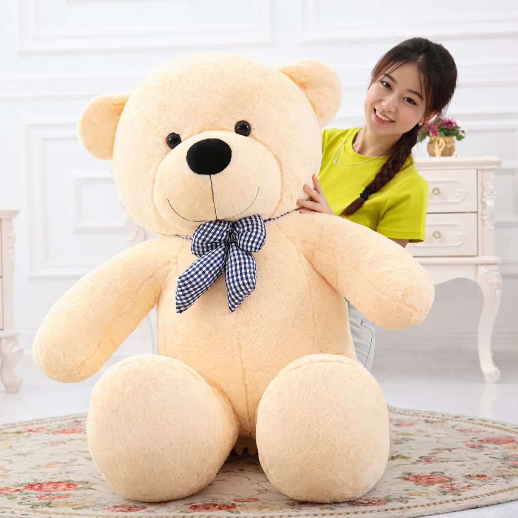 Big Soft Teddy Bear Toy for Children - Lusomart