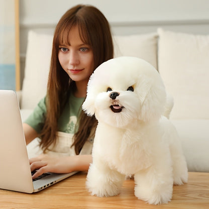 Cuddly Plush Dog Toy Soft Friend for Children - Lusomart
