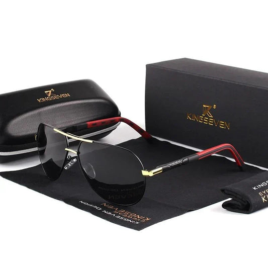 Classic Retro Shades for Men | UV400 Protection - Lusomart