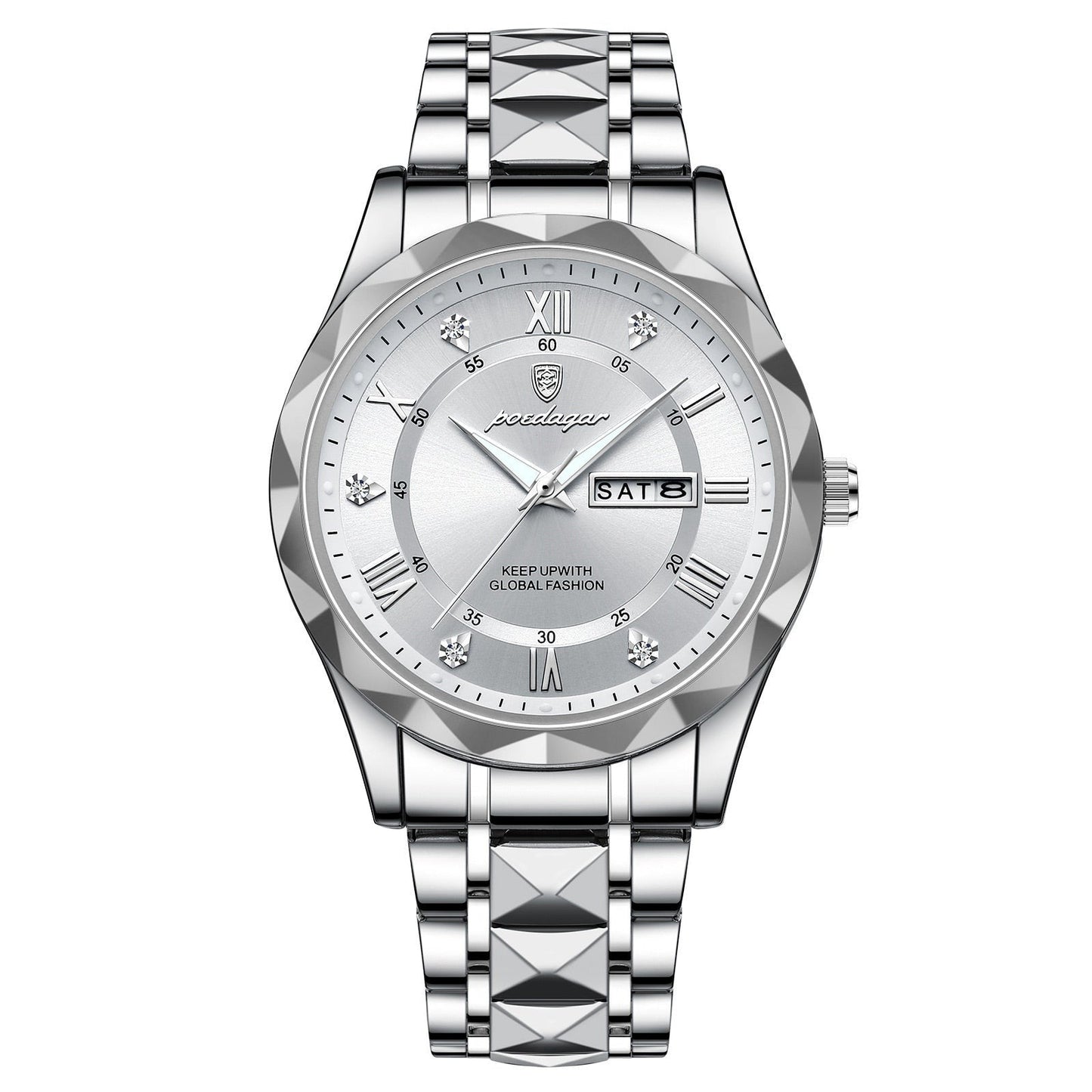 Classic Stainless Steel Mens Watch
