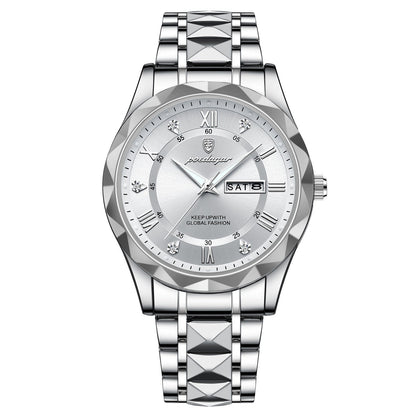 Classic Stainless Steel Mens Watch