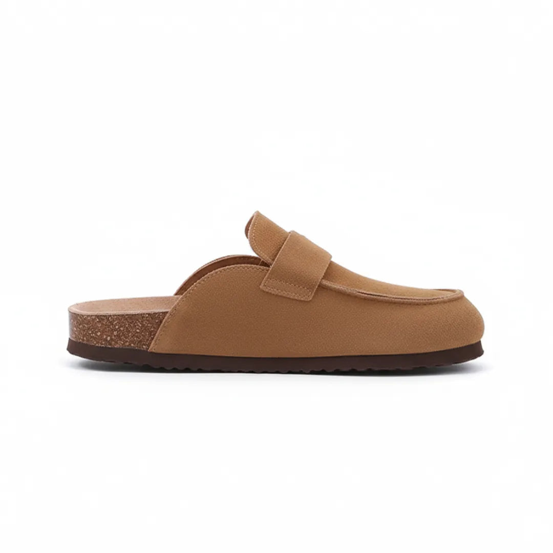 SuedeLuxury | Elegant Cozy Women's Clogs with Sturdy Cork Sole 1