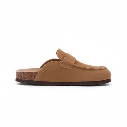 SuedeLuxury | Elegant Cozy Women's Clogs with Sturdy Cork Sole 1