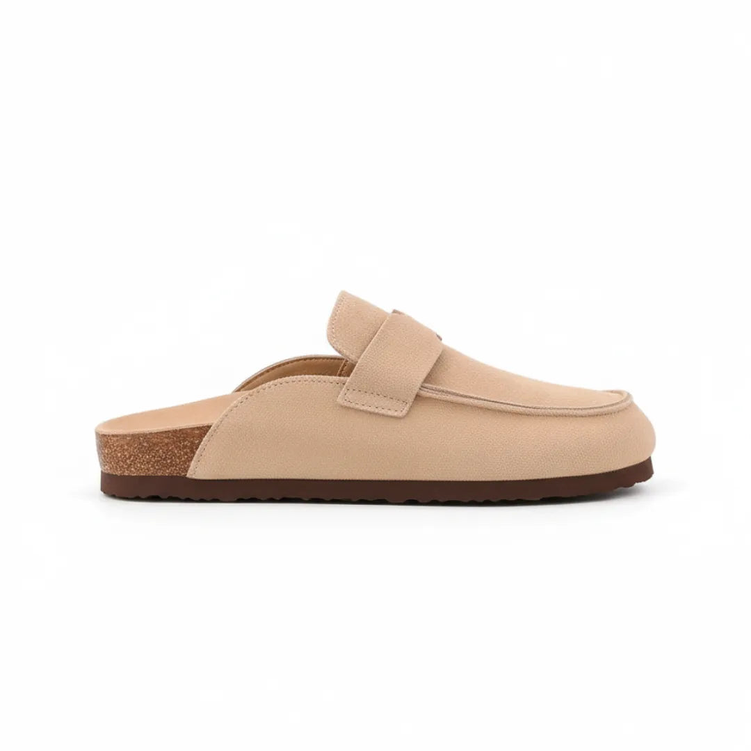 SuedeLuxury | Elegant Cozy Women's Clogs with Sturdy Cork Sole 7