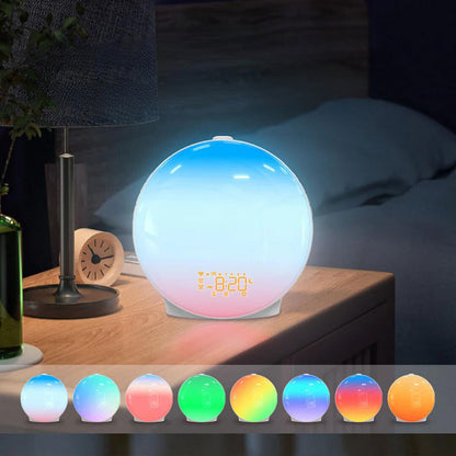 Wake Up Light Alarm Clock with Gentle Sound