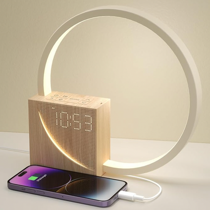 Bright LED Wake Up Clock Lamp