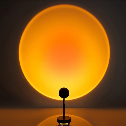 Colorful USB Desk Lamp with Warm Sunset Effects - Lusomart