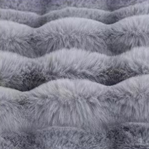 Plush Rabbit Soft Faux Fur Blanket for Winter Warmth