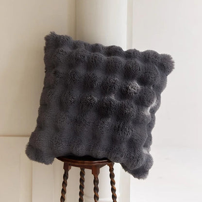 Plush Rabbit Soft Faux Fur Blanket for Winter Warmth