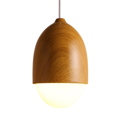 Sylura | Vintage Scandinavian Wooden Pendant Light 6