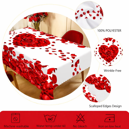 Lovely Floral Patterned Table Cover