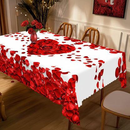 Lovely Floral Patterned Table Cover - Lusomart