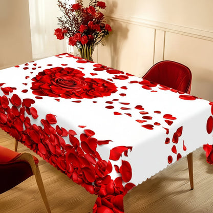 Lovely Floral Patterned Table Cover