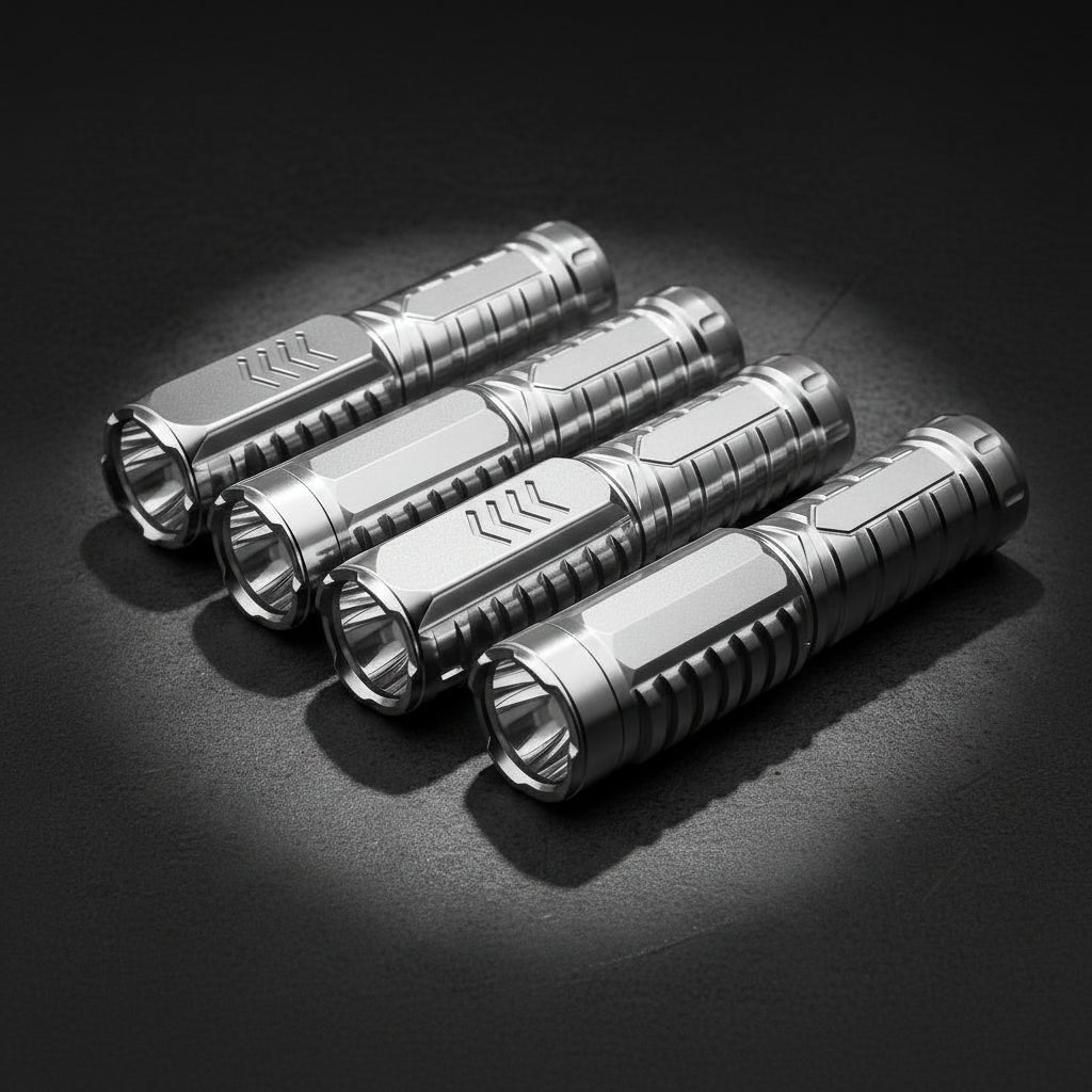 Durable LED Rechargeable Pocket Flashlight Outdoor Torch