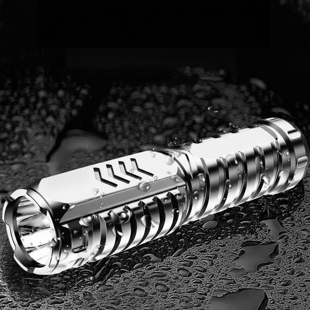 Durable LED Rechargeable Pocket Flashlight Outdoor Torch