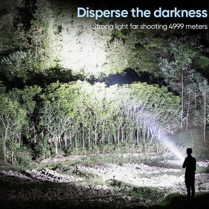 Durable LED Rechargeable Pocket Flashlight Outdoor Torch