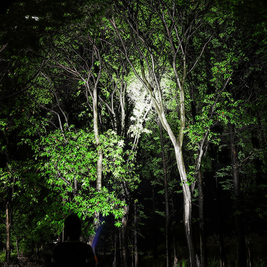 Durable LED Rechargeable Pocket Flashlight Outdoor Torch