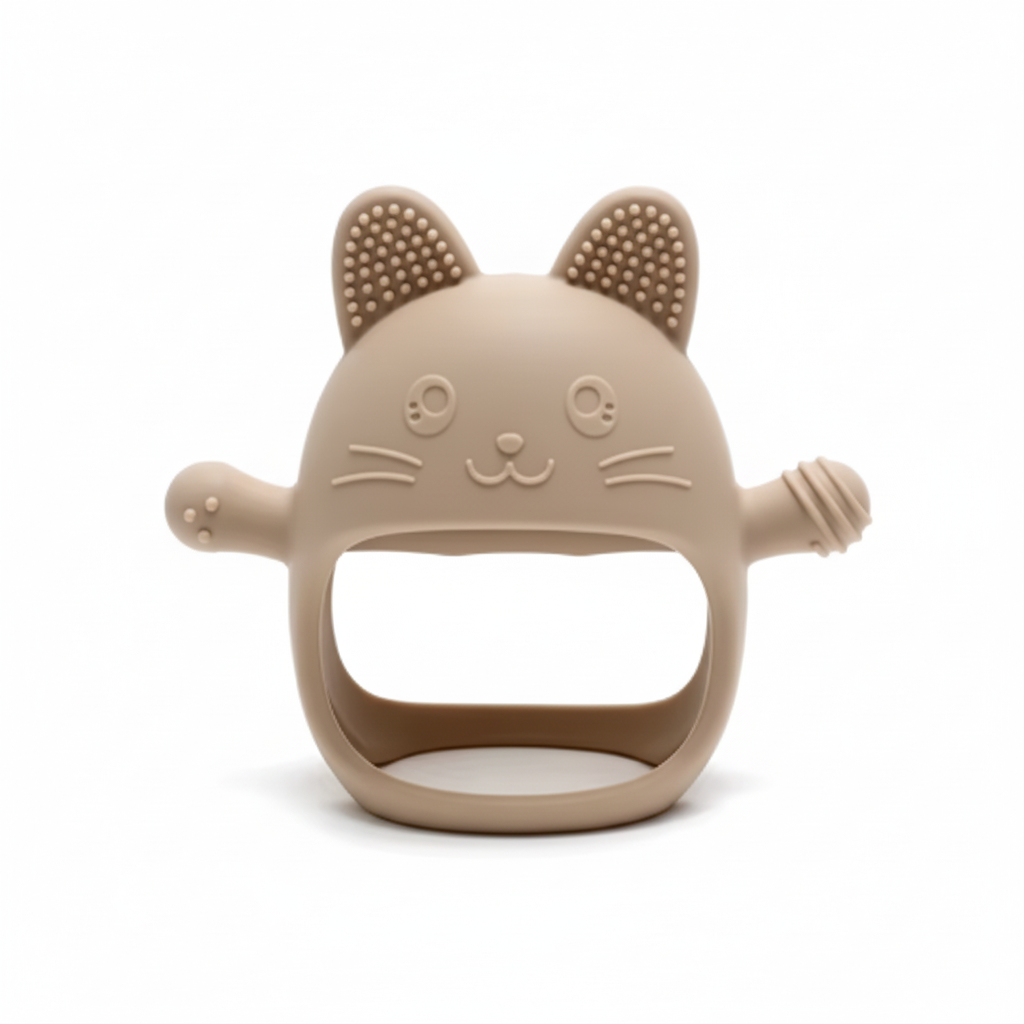 Soft Baby Teething Silicone Mitten Chew Toy