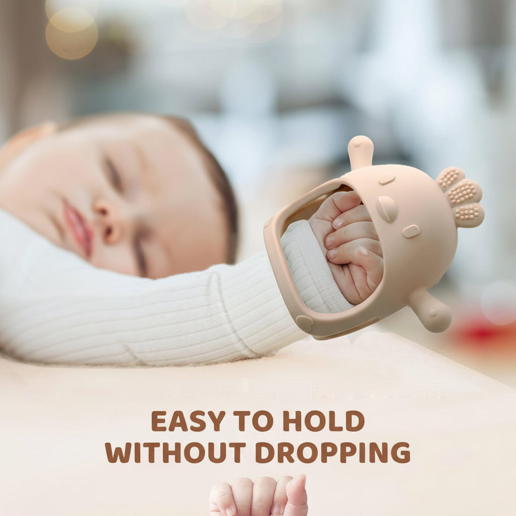 Soft Baby Teething Silicone Mitten Chew Toy
