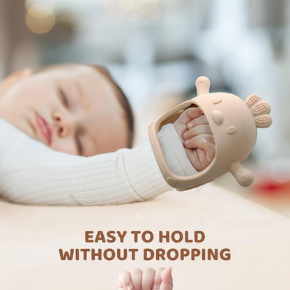 Soft Baby Teething Silicone Mitten Chew Toy
