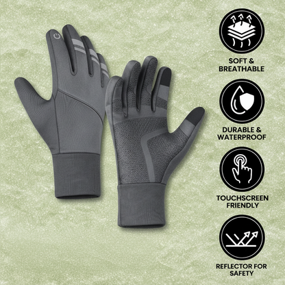 Warm Insulated Water Resistant Bike Gloves