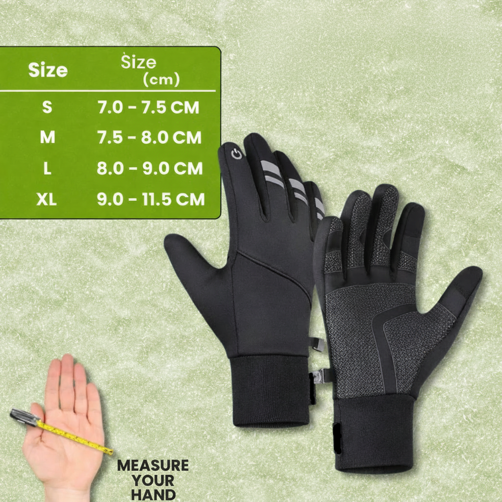 Warm Insulated Water Resistant Bike Gloves