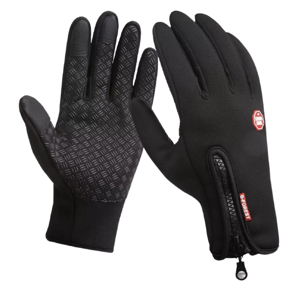 Warm Waterproof Insulated Winter Gloves, Grip Palm