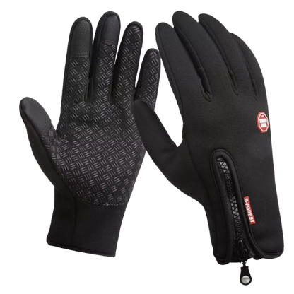 Warm Waterproof Insulated Winter Gloves, Grip Palm
