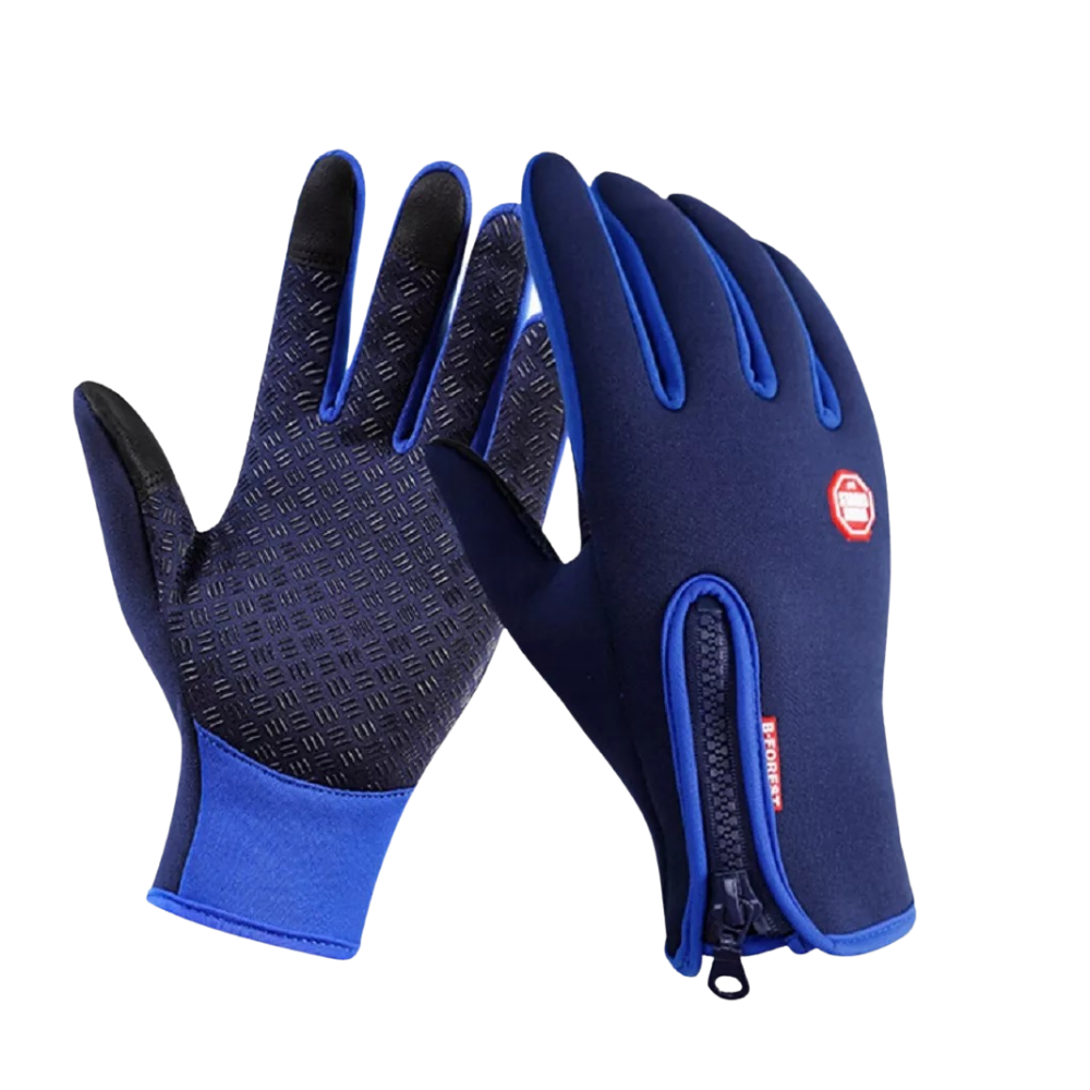 Warm Waterproof Insulated Winter Gloves, Grip Palm