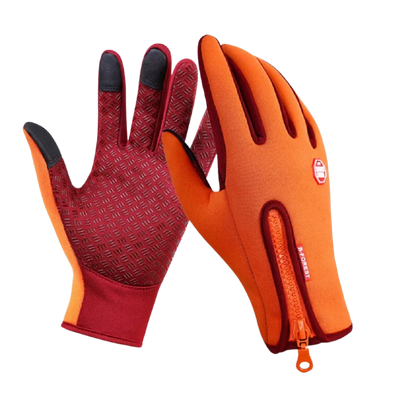 Warm Waterproof Insulated Winter Gloves, Grip Palm