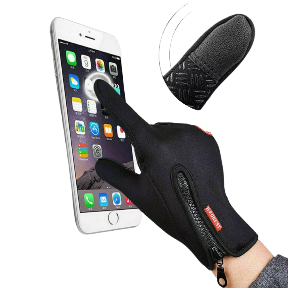 Warm Waterproof Insulated Winter Gloves, Grip Palm