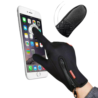 Warm Waterproof Insulated Winter Gloves, Grip Palm