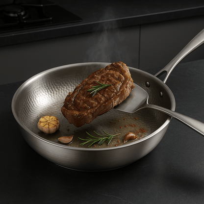 Premium Stainless Steel Non Stick Frying Pan