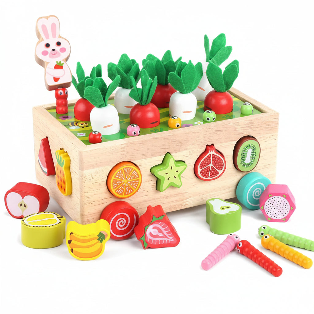 Natural Learning Farm Toy Set for Kids - Lusomart